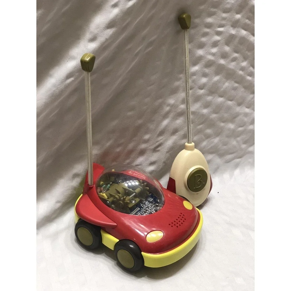 B. Toys UFWhoa Toddler First RC Remote Control Car Light Up Gears Tested Working